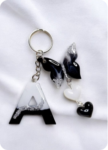 Resin key holder